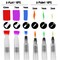 6 PCS, Watercolor Brush Pens, Refillable Watercolor Brush Pens